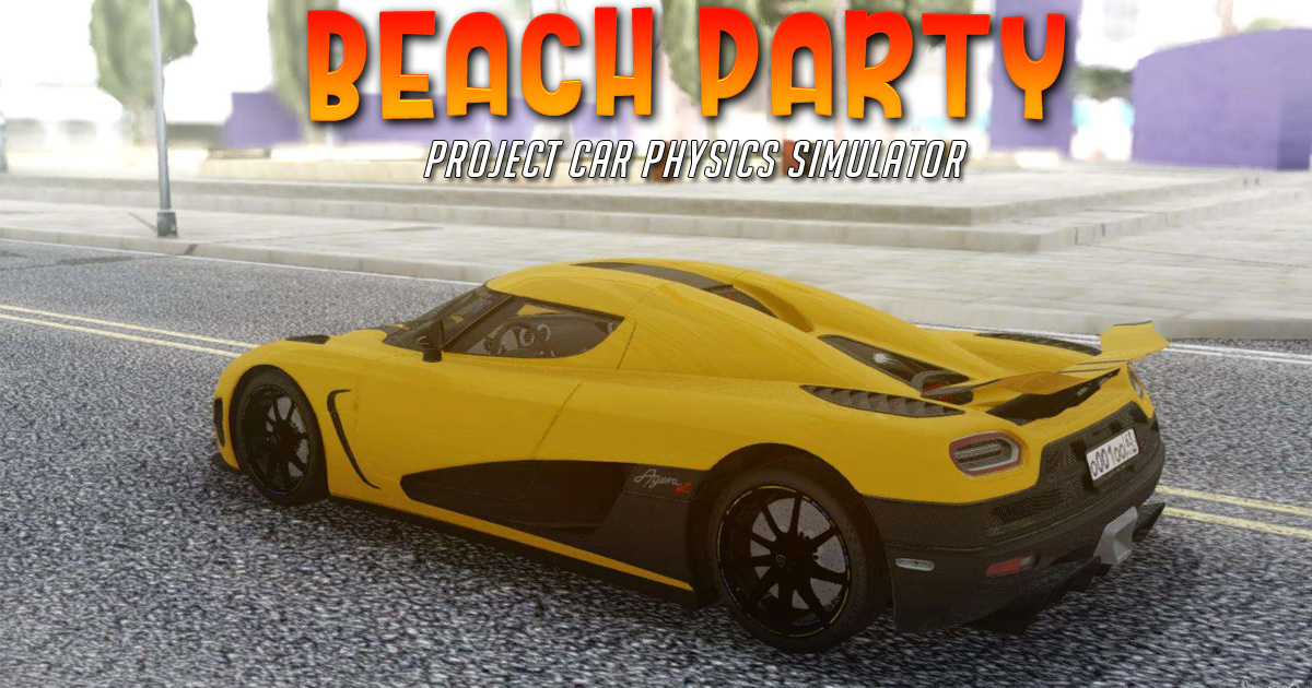 Paradise Beach Project Car Physics Simulator
